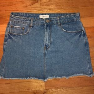 Jean skirt